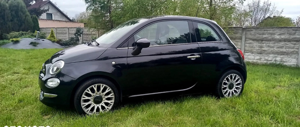 Fiat 500 cena 35900 przebieg: 103000, rok produkcji 2016 z Sieraków małe 562